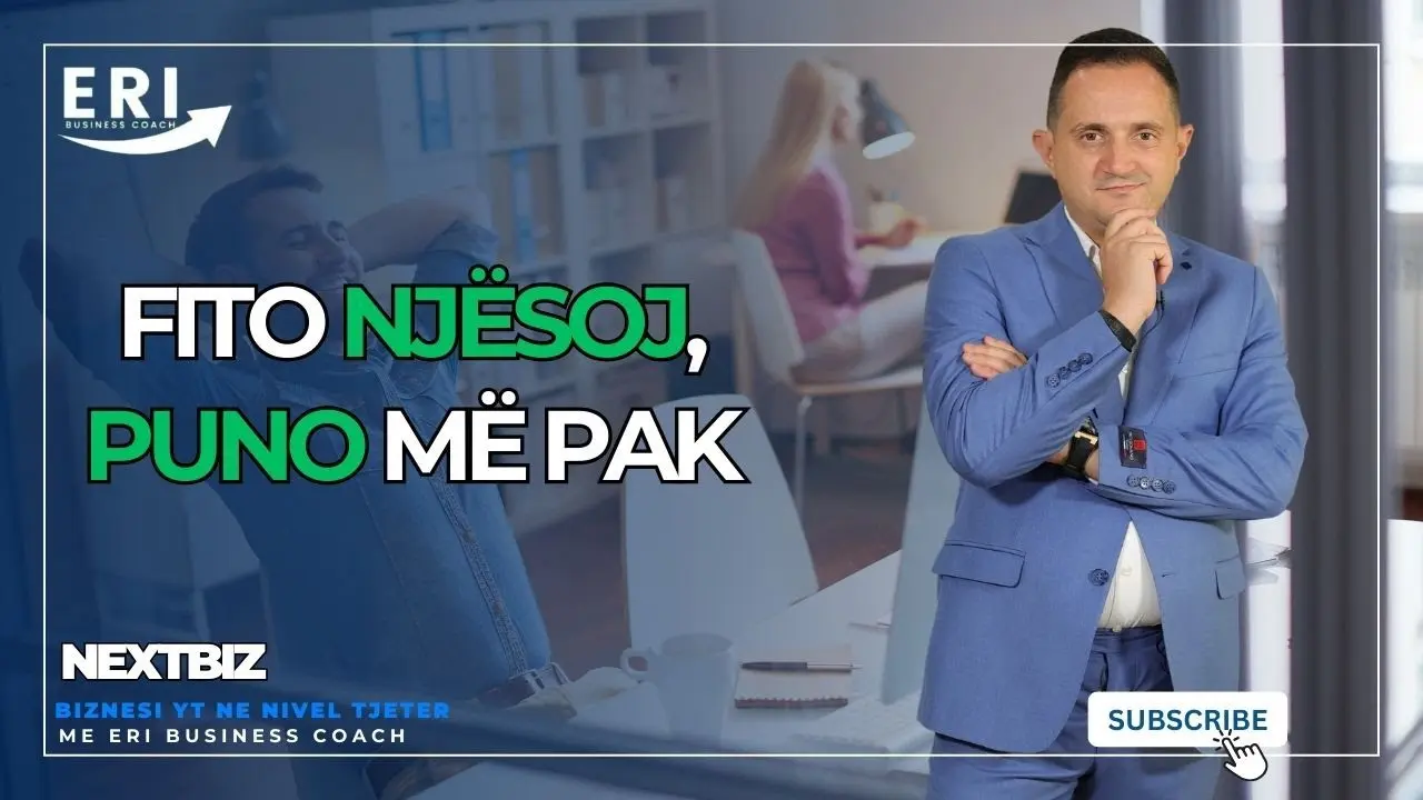 Si të fitojmë njësoj duke punuar më pak?